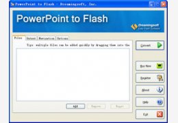 PowerPoint to Flash 2.61_2.6.1.2892_32位英文共享软件(961.89 KB)