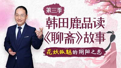 韩田鹿品读聊斋故事:花妖狐魅的阴阳之恋