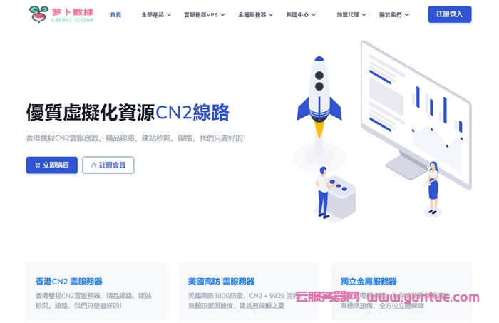 萝卜数据:美国200G高防云服务器,$4美元/月,帮助你抵挡所有攻击保障业务运行