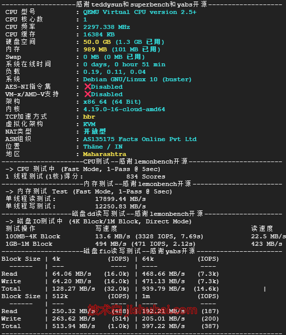 IntechDC - 印度vps测评,$4.87/月,原生IP/1Gbps带宽/1T流量/解锁流媒体