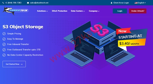 Sharktech：10Gbps不限流量高防服务器9/月起,10Gbps不限流量GPU服务器9/月起