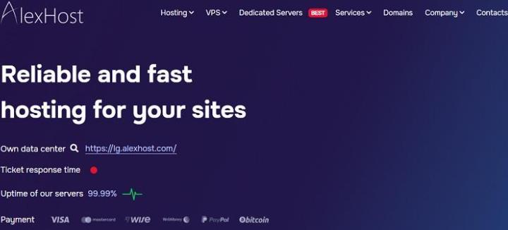 AlexHost:荷兰/摩尔多瓦托管VPS半价,专用服务器/SSL证书/Litespeed托管/litespeed托管九折促销