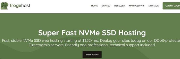 FrogeHost美国亚利桑那州凤凰城VPS：1核1G/35GB NVMe/1TB流量/1Gbps/6美元/月