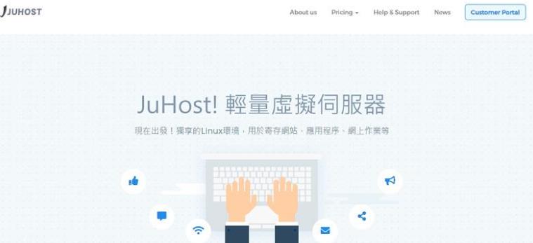 JuHost香港VPS:1核1G/20GB SSD/1TB流量/100Mbps BGP/2.99美元/月