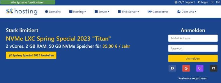 Signaltransmitter德国便宜AMD Ryzen 7 5700G独服:69欧元/月