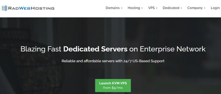 Radwebhosting所有双核美国独立服务器循环五折