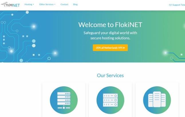 Flokinet荷兰抗投诉VPS八折:7.6欧元/月起,无视DMCA抗版权投诉