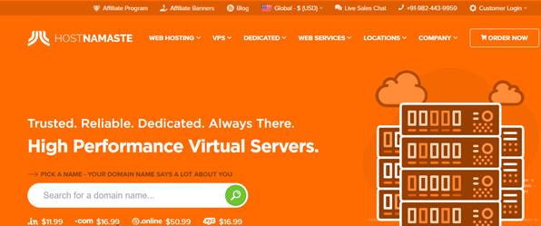 hostnamaste多IP VPS:20美元/月起,美国达拉斯/洛杉矶/法国/加拿大机房可选