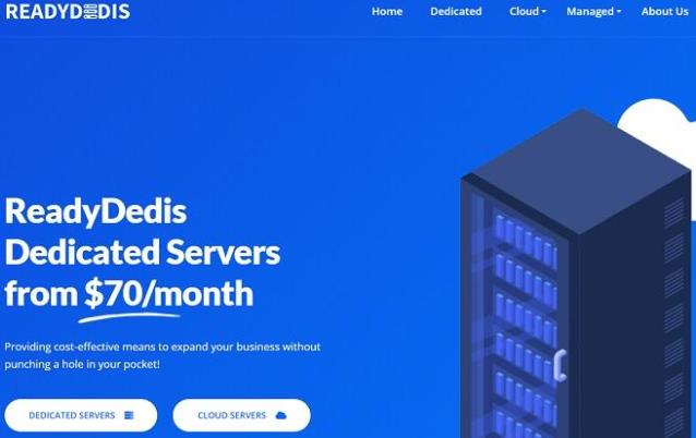 ReadyDedis美国纽约Equinix NY7机房托管：1U主机托管99美元/月起，前30天免费