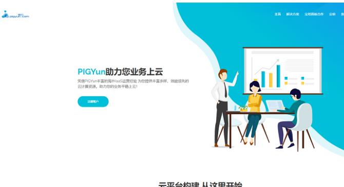 PIGYun:新年内存、流量双倍,超大带宽美国9929香港韩国CN2=6折