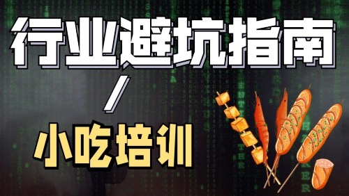 网红陈丫丫-小吃创业培训