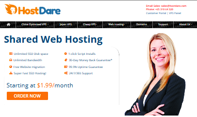 HostDare美国VPS三网优化CSSD方案全面评测