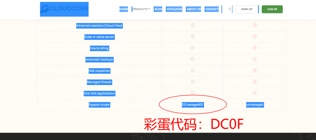 CloudCone 2023复活节隐藏彩蛋解析