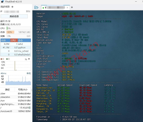 阿沐云:香港CN2大带宽200M,低至30元/月起,Gold 6133、CN2 GIA+AS10099+CMI高端线路、支持流媒体和ChatGPT