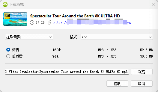 4K Video Downloader — 免费4k高清视频下载工具!支持多家流媒体平台。