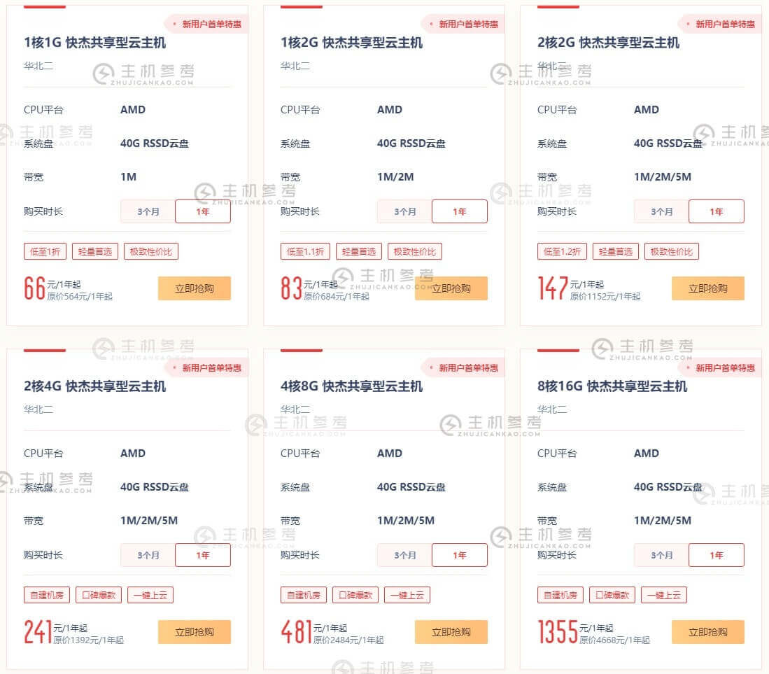 UCloud，双11超值钜惠/云服务器低至0.9折，全球32个数据中心/北京上海香港台北东京首尔等，华北云主机低至58元/年