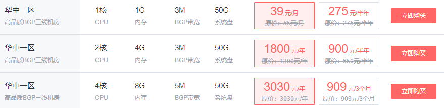 亿速云BGP服务器3.8折优惠 购买即赠送1个专用IP