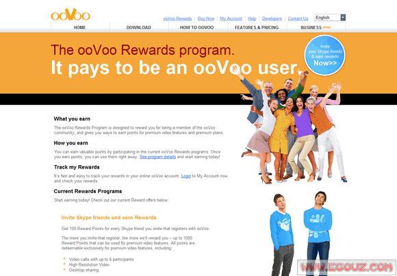 【工具类】OovoO:在线网络视频聊天工具