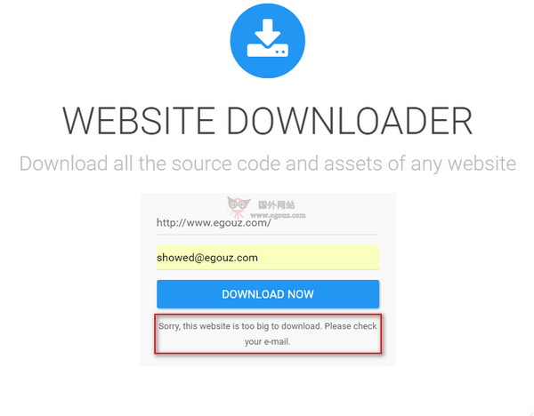 【工具类】WebsiteDownloader:网站源码下载工具