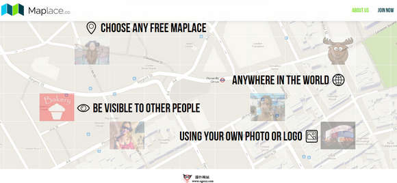 【经典网站】MapPlace:在线产品地图标注展示平台