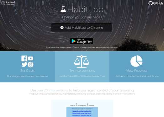 【工具类】HabitLab|科学上网时间管理工具