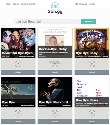 【经典网站】Songg|多平台音乐分享搜索引擎