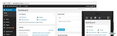【Wordpress相关】WordPress 3.8 发布：全新的管理后台界面