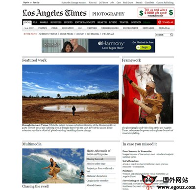 【经典网站】LaTimes:美国洛杉矶时报