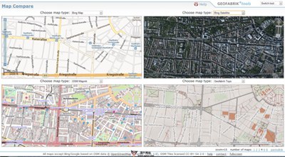 【经典网站】Geofabrik:开源地图对比服务网