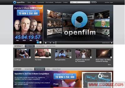 【经典网站】OpenFilm:电影爱好者分享平台