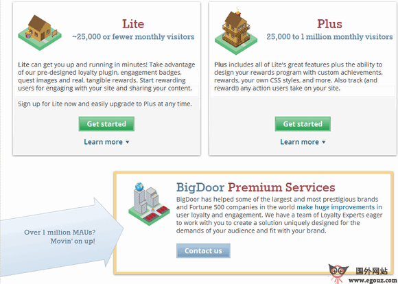 【经典网站】BigDoor:激励式游戏化平台