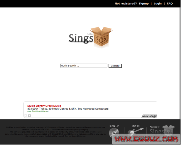 【经典网站】SingsBox:在线音乐搜索试听引擎