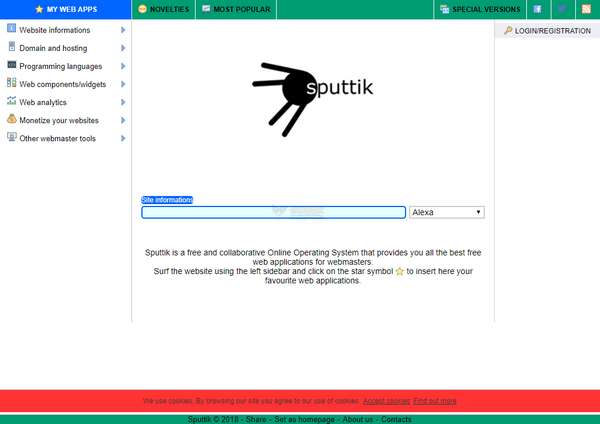 【经典网站】Sputtik:网络操作系统