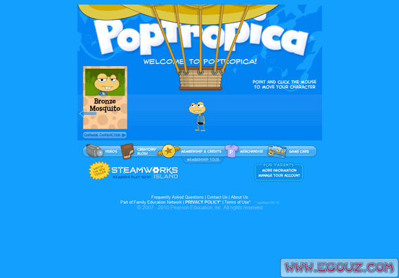 【经典网站】Poptropica:在线虚拟游戏世界