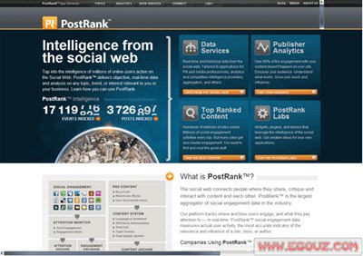 【工具类】Postrank:在线RSS分析过滤工具