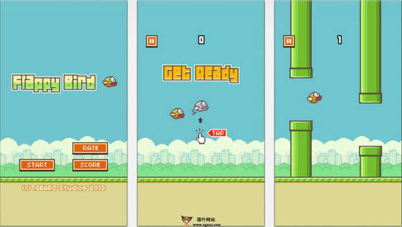 【经典网站】在线网页版 Flappy Bird 游戏
