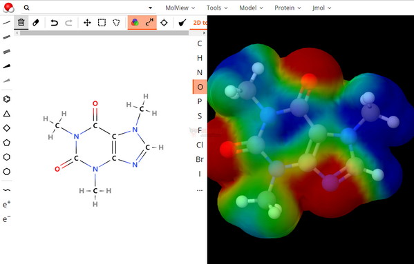 【工具类】在线化学分子编辑器 – MolView
