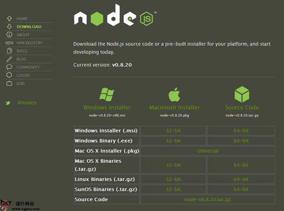 【工具类】NodeJs:轻量级的Web服务器JS库