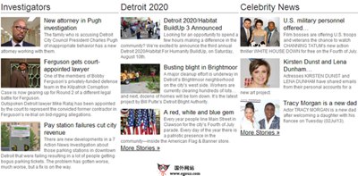 【经典网站】Wxyz:美国底特律本地新闻网