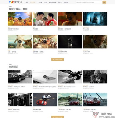 【经典网站】TvcBook:全球广告导演搜索引擎