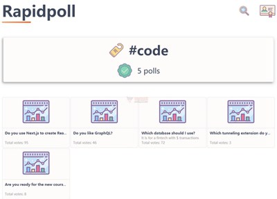 【工具类】Rapidpoll|在线免费投票统计工具