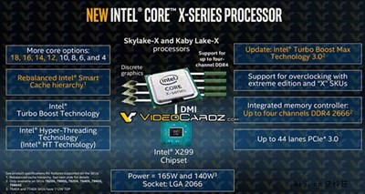 【互联网资讯】AMD 16核颤抖吧！Intel Core i9全家族曝光：顶级18核心36线程