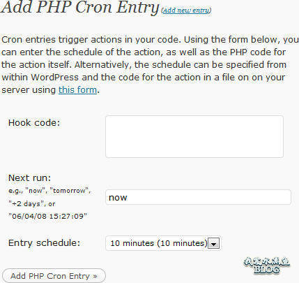 WP-Crontrol：通过 PHP 代码自定义定时作业