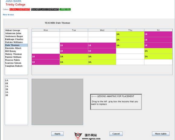 【工具类】TimeTableWeb:在线学校时间表格制作工具