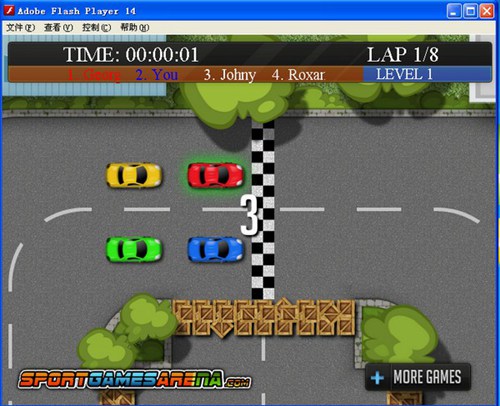 环形赛道_【赛车竞速赛车游戏单机版】(3M)