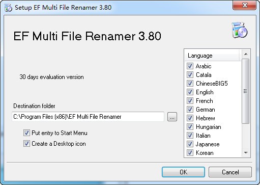 EF Multi File Renamer_【文件管理EF Multi File Renamer,文件改名】(1.3M)