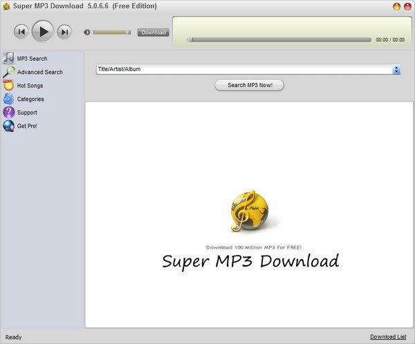 Super MP3 Download 音乐下载器_【下载软件音乐下载器】(6.0M)