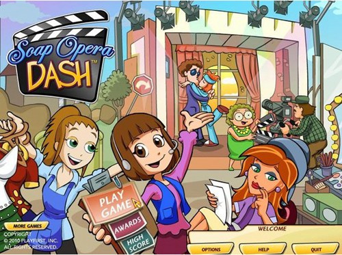 美女肥皂剧_【模拟经营休闲小游戏】(64M)