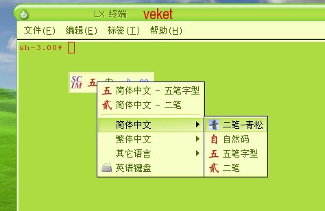 智能通用输入法平台(SCIM for veket)_【汉字输入输入法平台】(8M)