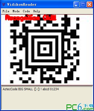 二维码识别软件(VidikonReader)_【图像处理二维码,二维码识别】(828KB)